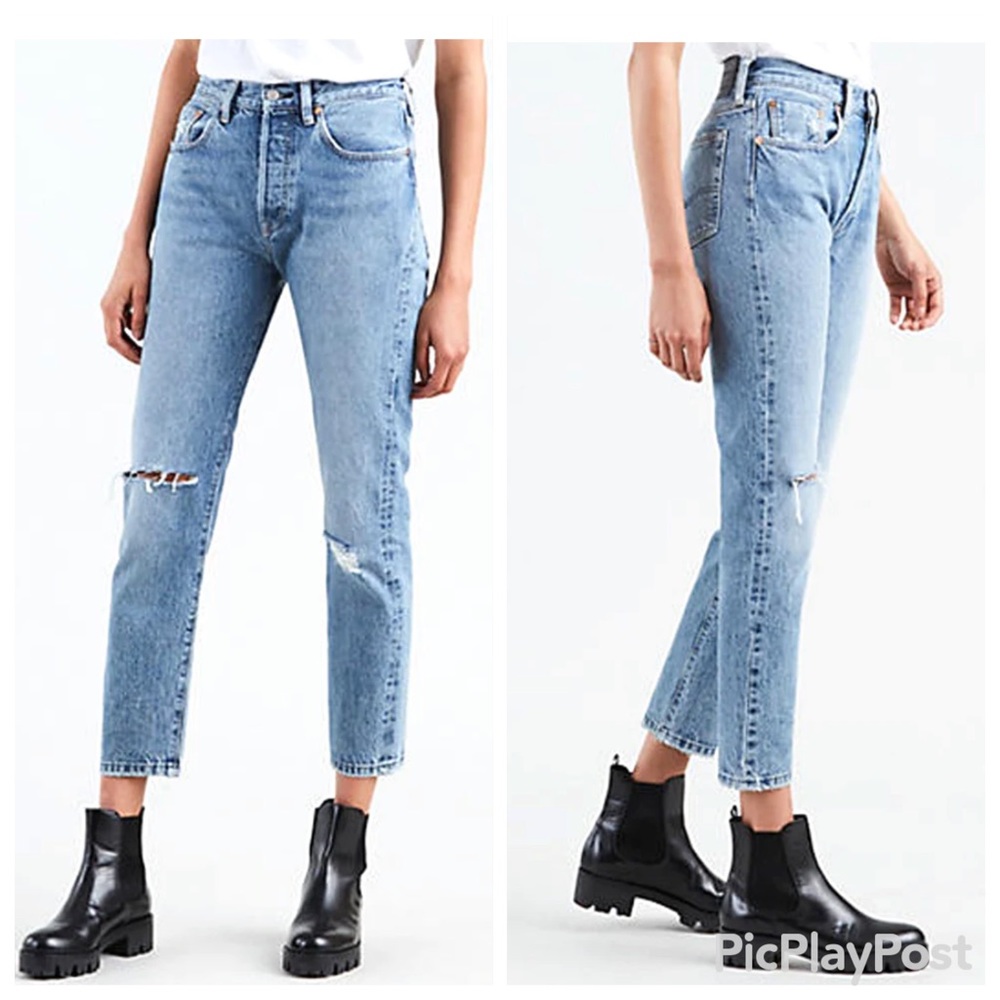 NWT Levi’s Made & Crafted 501 Skinny High Rise Jeans